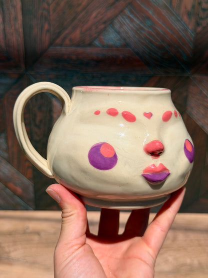 Painted Face Mug No. 6