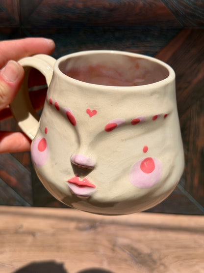 Painted Face Mug No. 11