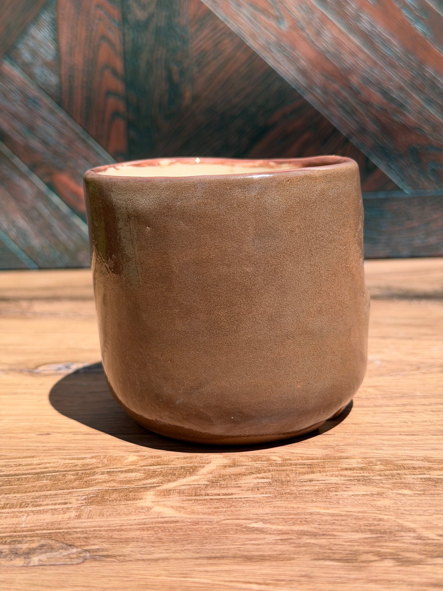 Painted Face Planter No. 7