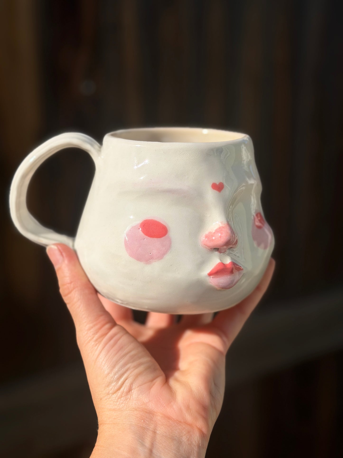 Painted Face Mug No. 5