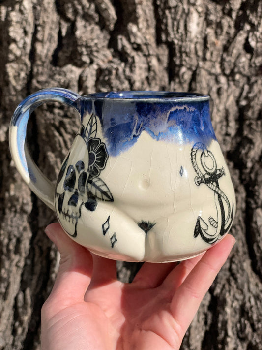 Classic Tattoo Butt Mug No. 2
