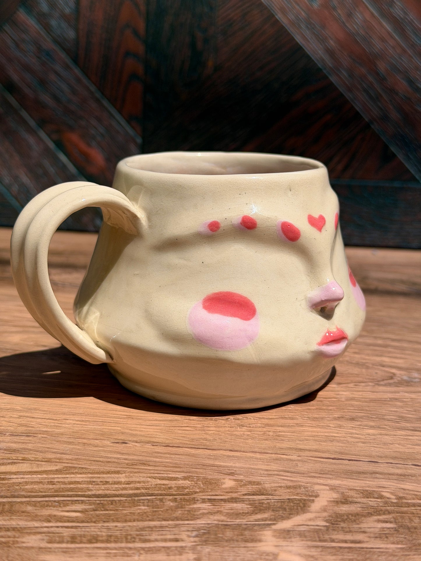 Painted Face Mug No. 15
