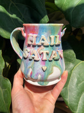 Load image into Gallery viewer, Hail Satan Horns Mug
